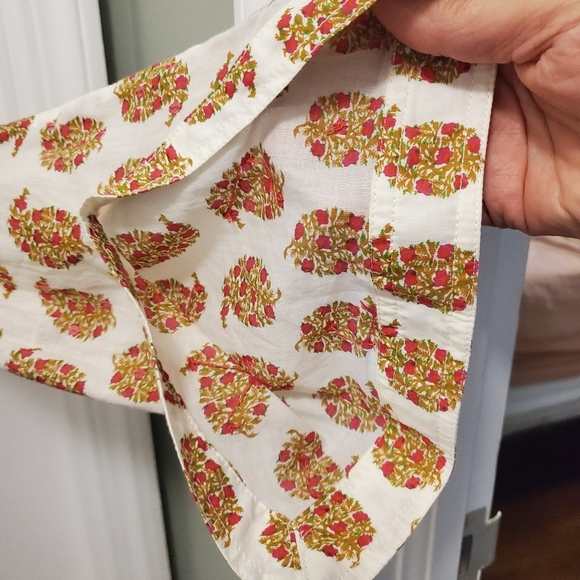 Tory Burch Lightweight 100% Cotton Tunic Size 8, Casual - Picture 3 of 10